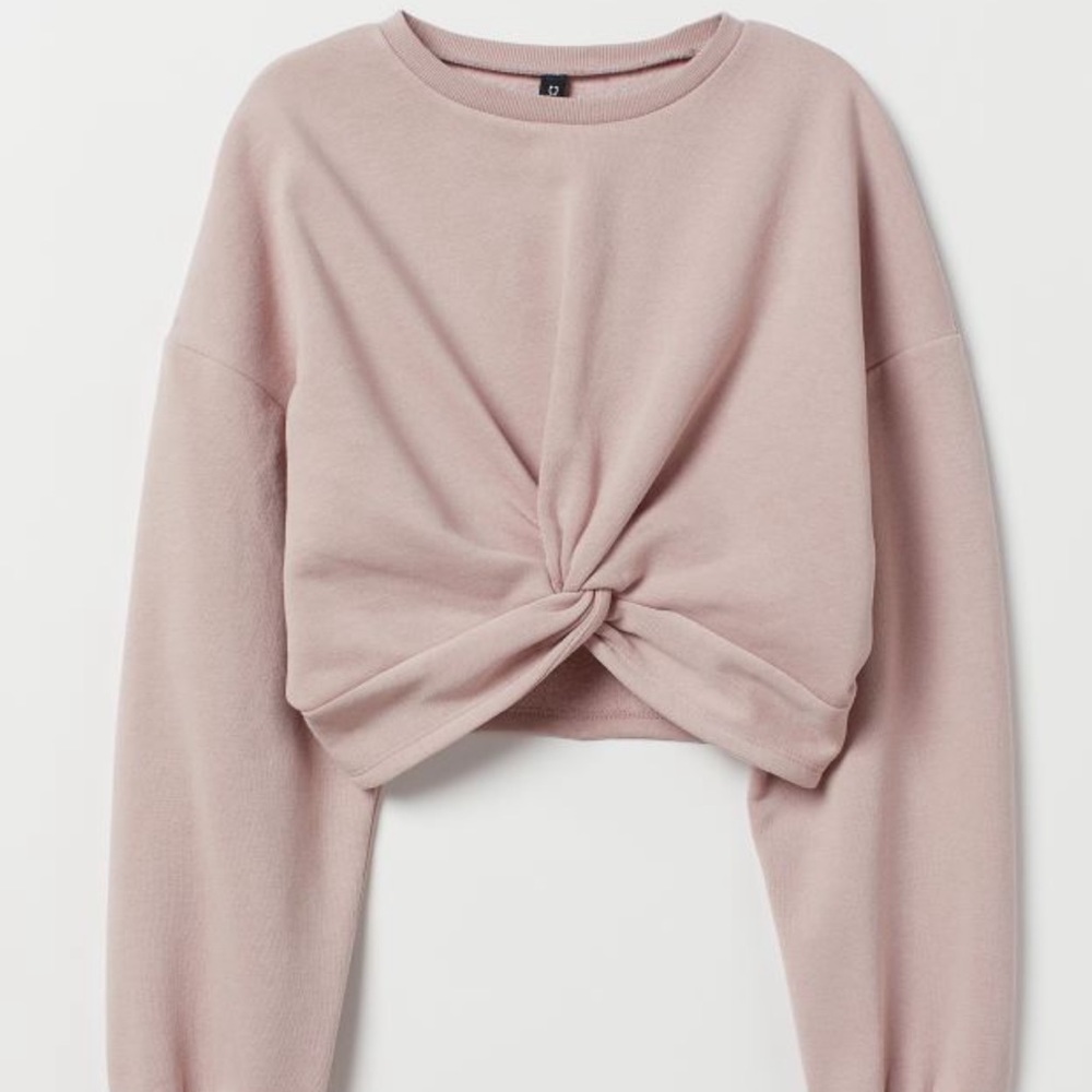 H&M Cropped Sweatshirt
